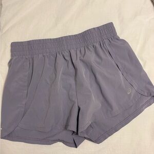 Asics Women's Light Purple Athletic Shorts